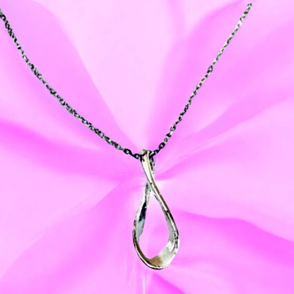 Sterling Silver Pendant Necklace Delicate Chain